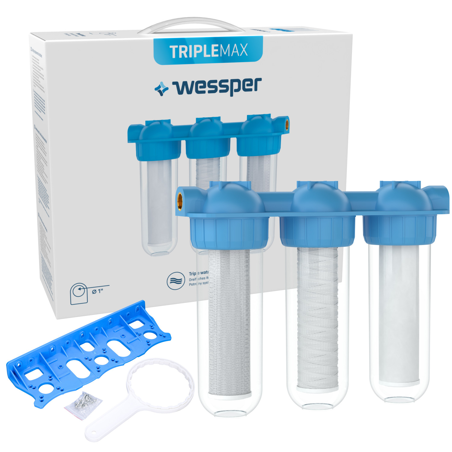 Wessper TripleMax set 1" 2 l
